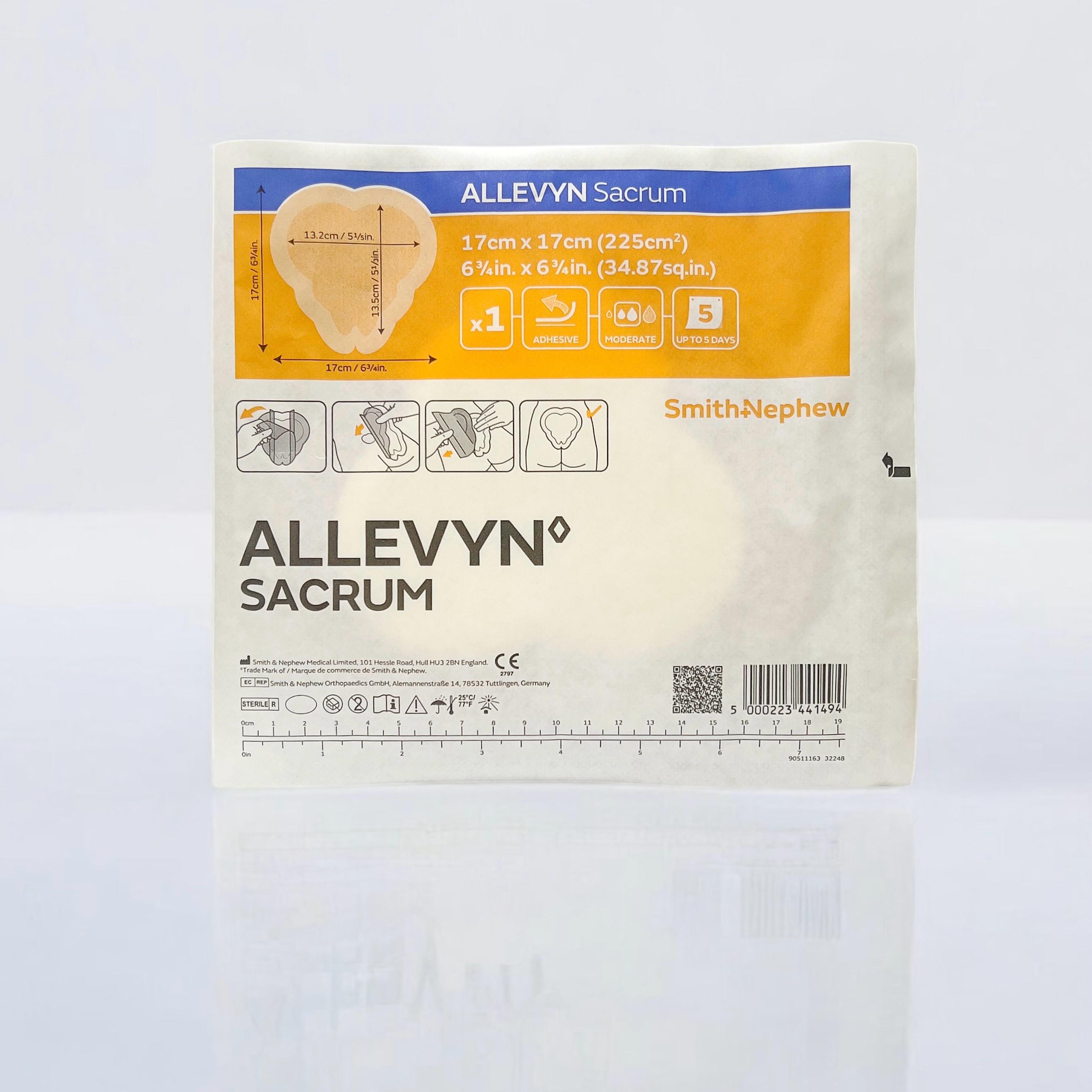 Sacrum Silikon Köpük Yara Örtüsü 17x17cm 